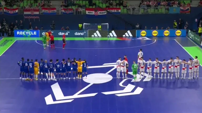 Un penalty trimis „pe Lună”. Franța pierde locul 3 la EURO Futsal (VOYO) după un meci nebun