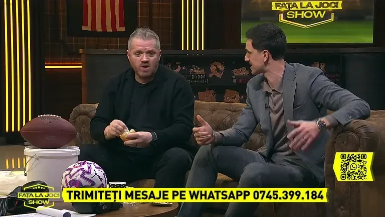 Pavel Bartoș, pe Transfermarkt? Moment hilar în platoul emisiunii Fața la joc!: ”Din cauza lui eu nu am putut să-mi fac adresele de mail” (08.02.2026)
