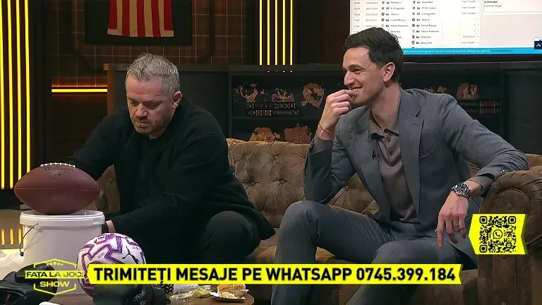 Pavel Bartoș a spus la Fața la joc! ce echipă susține: ”Doar acolo nu pot să țin cu ei” (08.02.2026)