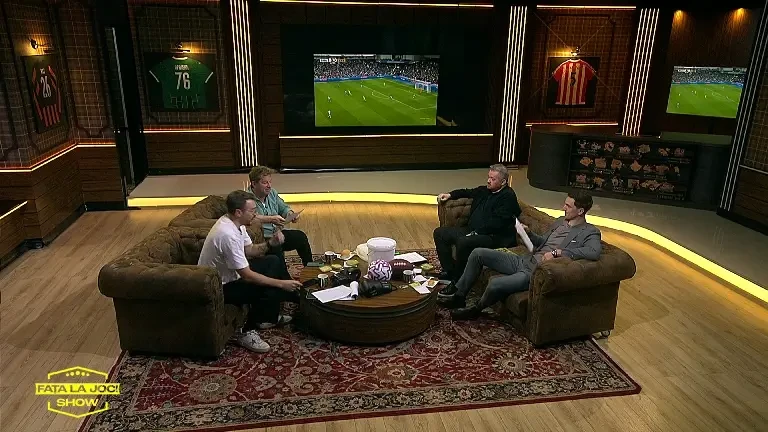 Bartoș și Gardoș au comentat în direct un meci de fotbal la Fața la joc! (08.02.2026)