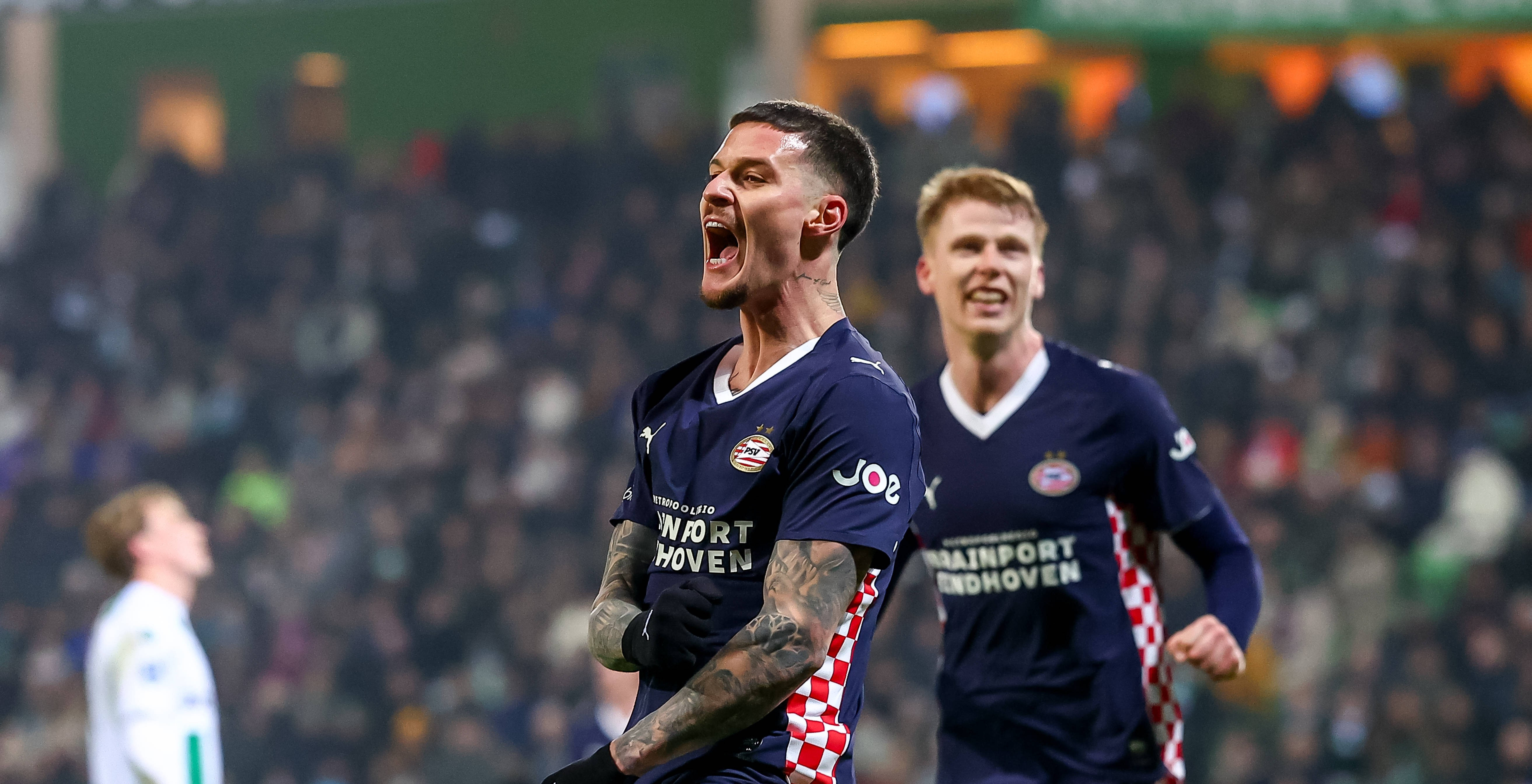 Dennis Man, gol la doar câteva minute după ce a intrat pe teren! Românul i-a adus victoria lui PSV