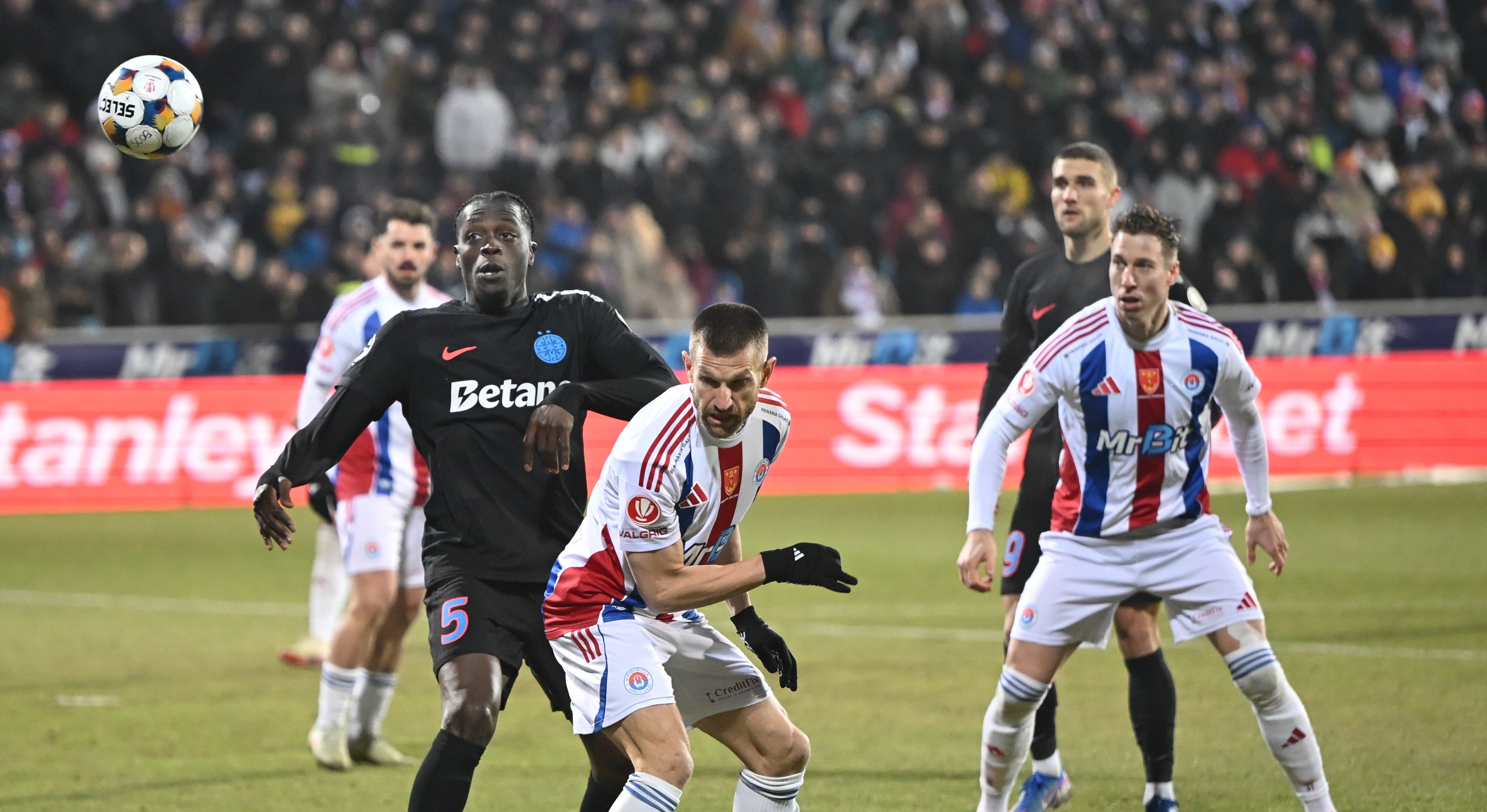Oțelul Galați – FCSB 1-2, ACUM, pe Sport.ro! Campioana României marchează din nou