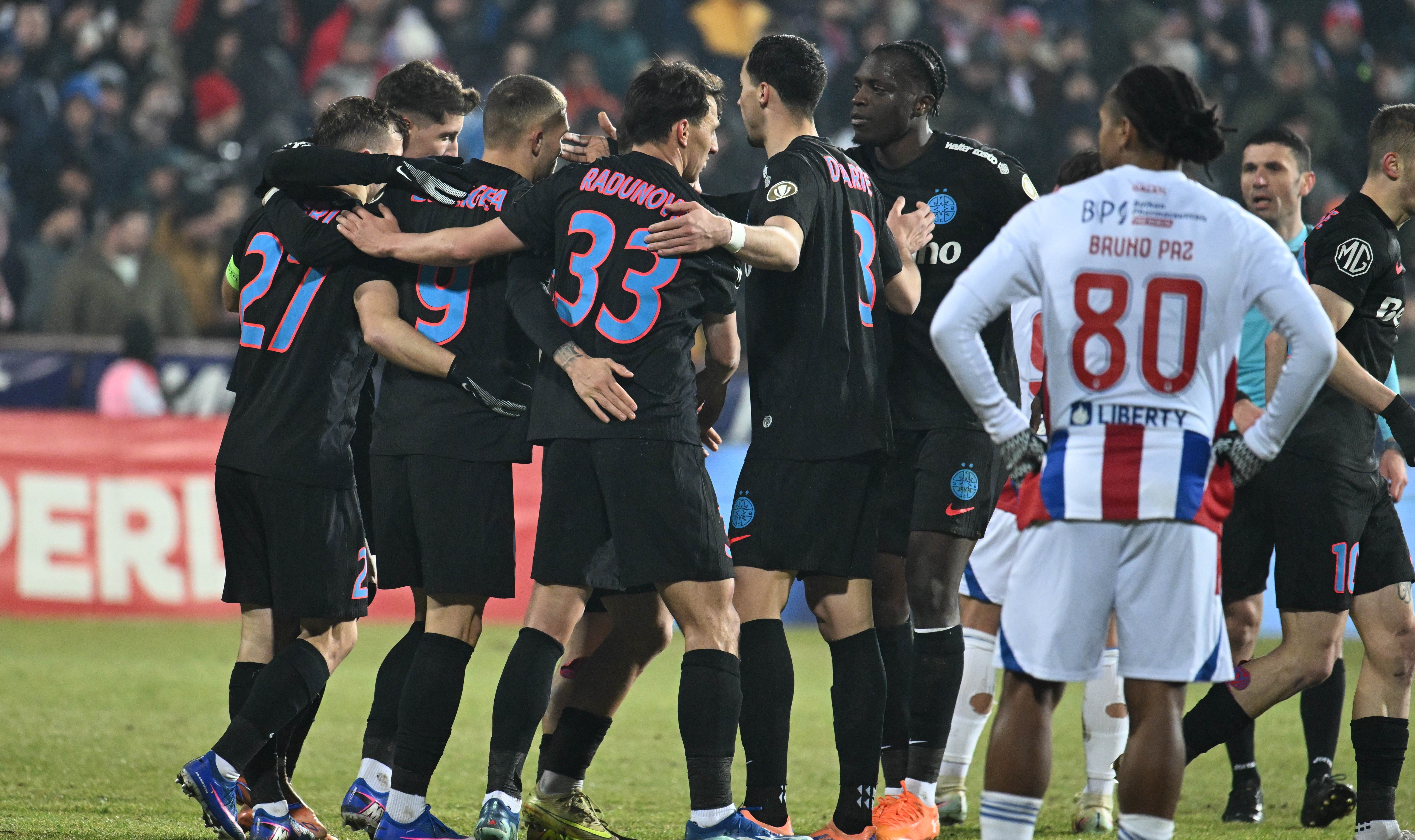 Oțelul Galați – FCSB 1-3, ACUM, pe Sport.ro | Darius Olaru înscrie! Florin Tănase, hat-trick de pase decisive