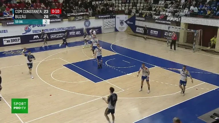 CSM Constanța - HC Buzău 27-31 în Liga Zimbrilor (08.02.2026)
