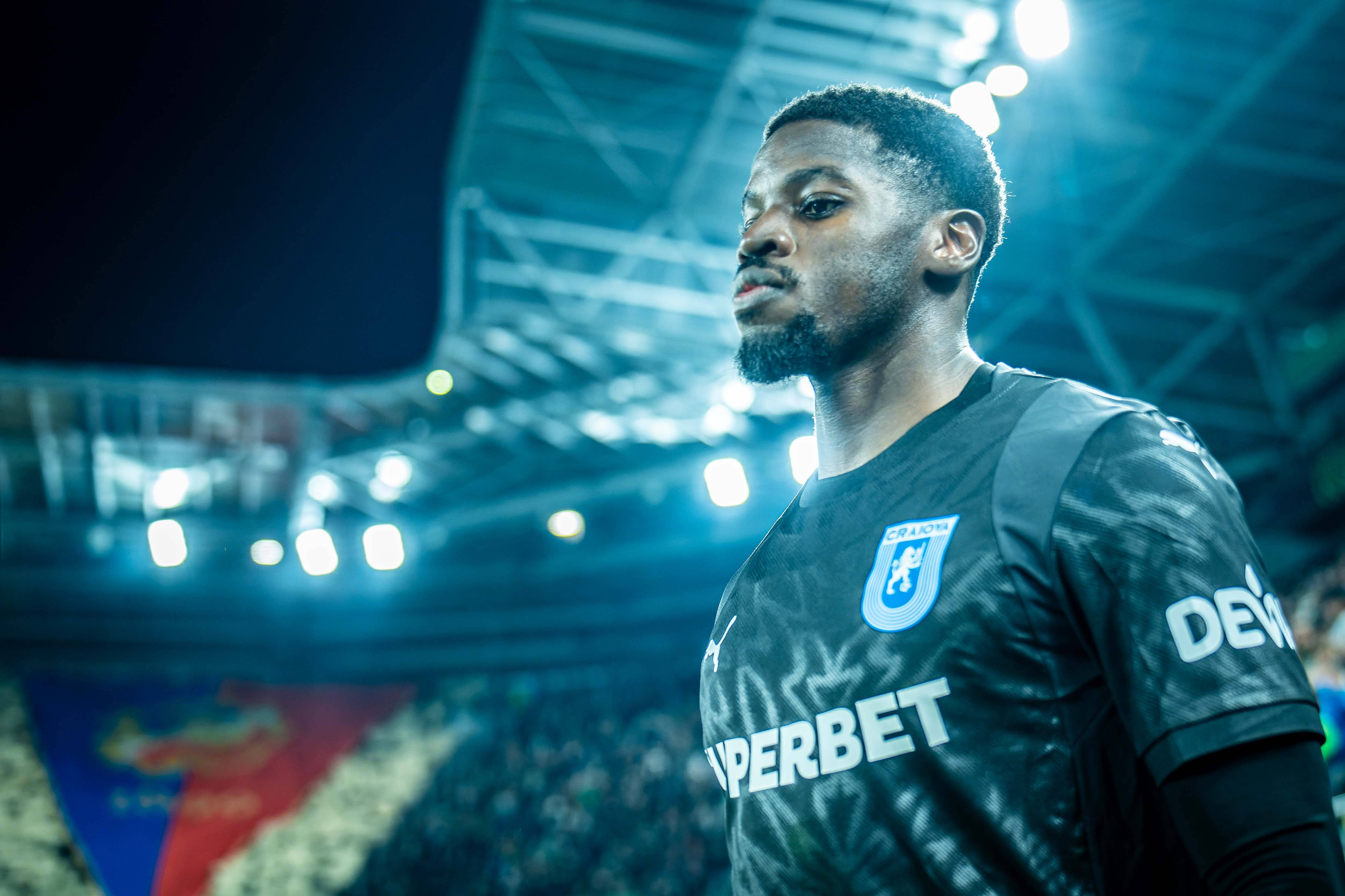 Înainte de Dinamo - Universitatea Craiova, Steven Nsimba a numit ”cel mai periculos adversar”