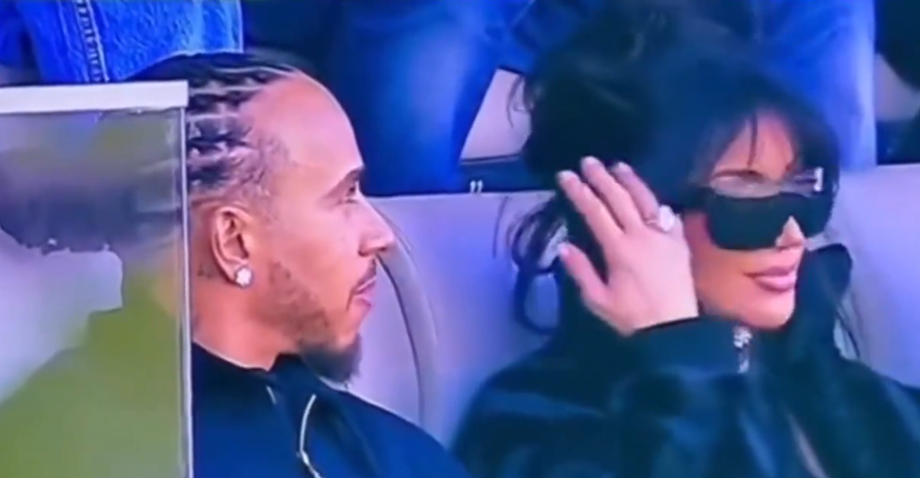 Nu se mai ascund! Cum au fost surprinși Kim Kardashian și Lewis Hamilton la Super Bowl 2026