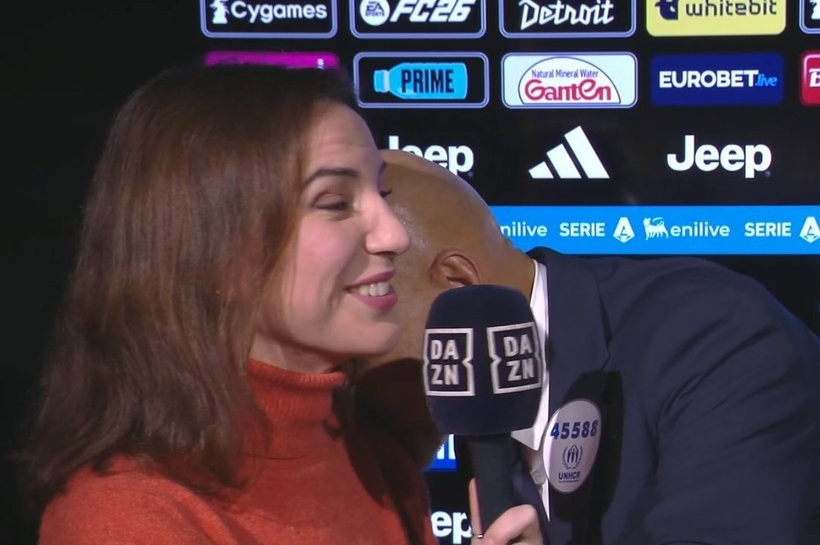 Moment ciudat cu Luciano Spalletti la interviu: ”Pot să te pup?”