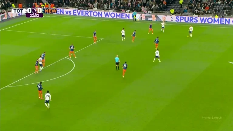 Tottenham – Newcastle, ocazie minutul 22