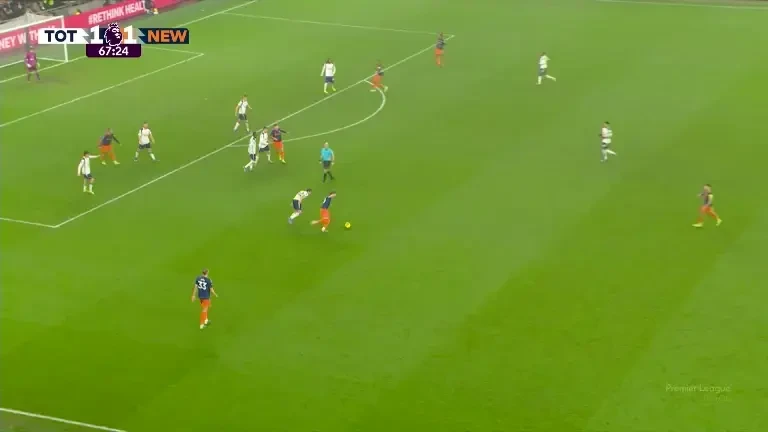 Tottenham – Newcastle: Jacob Ramsey înscrie în minutul 68