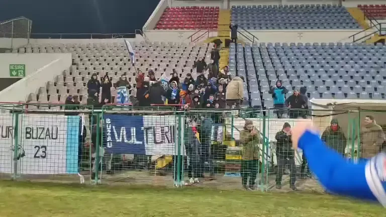 Cum s-au bucurat buzoienii după ce Metalul s-a calificat în sferturile Cupei României: ”O galerie cu inimă mare”