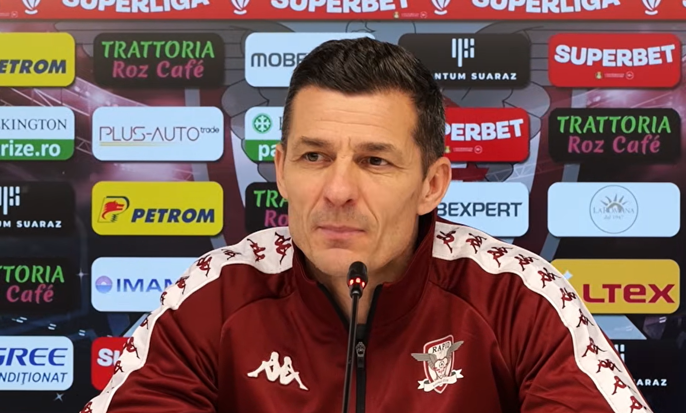 Gâlcă, incisiv după ce Rapid a părăsit Cupa României: "Cum m-am plâns? Explică-mi plânsul!"