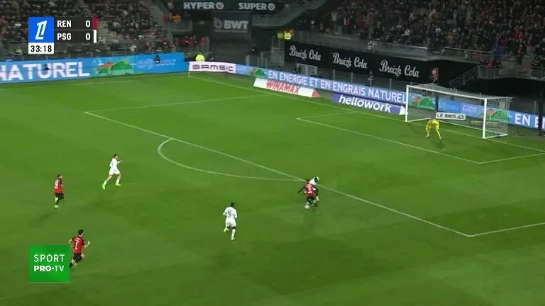 Ligue 1 | GOL Rennes - PSG 1-0: deschidere surprinzătoare de scor