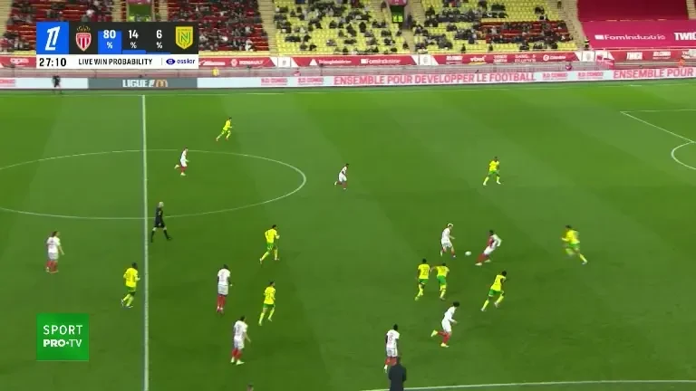Monaco - Nantes | Min. 28: GOOOL AS Monaco! Adingra face dubla.