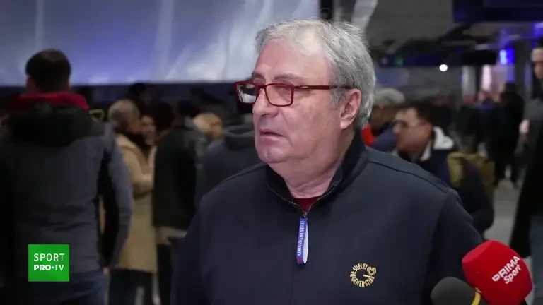 Mihai Stoichiță, la sosirea în țară după tragerea la sorți din UEFA Nations League (14/02/2026)