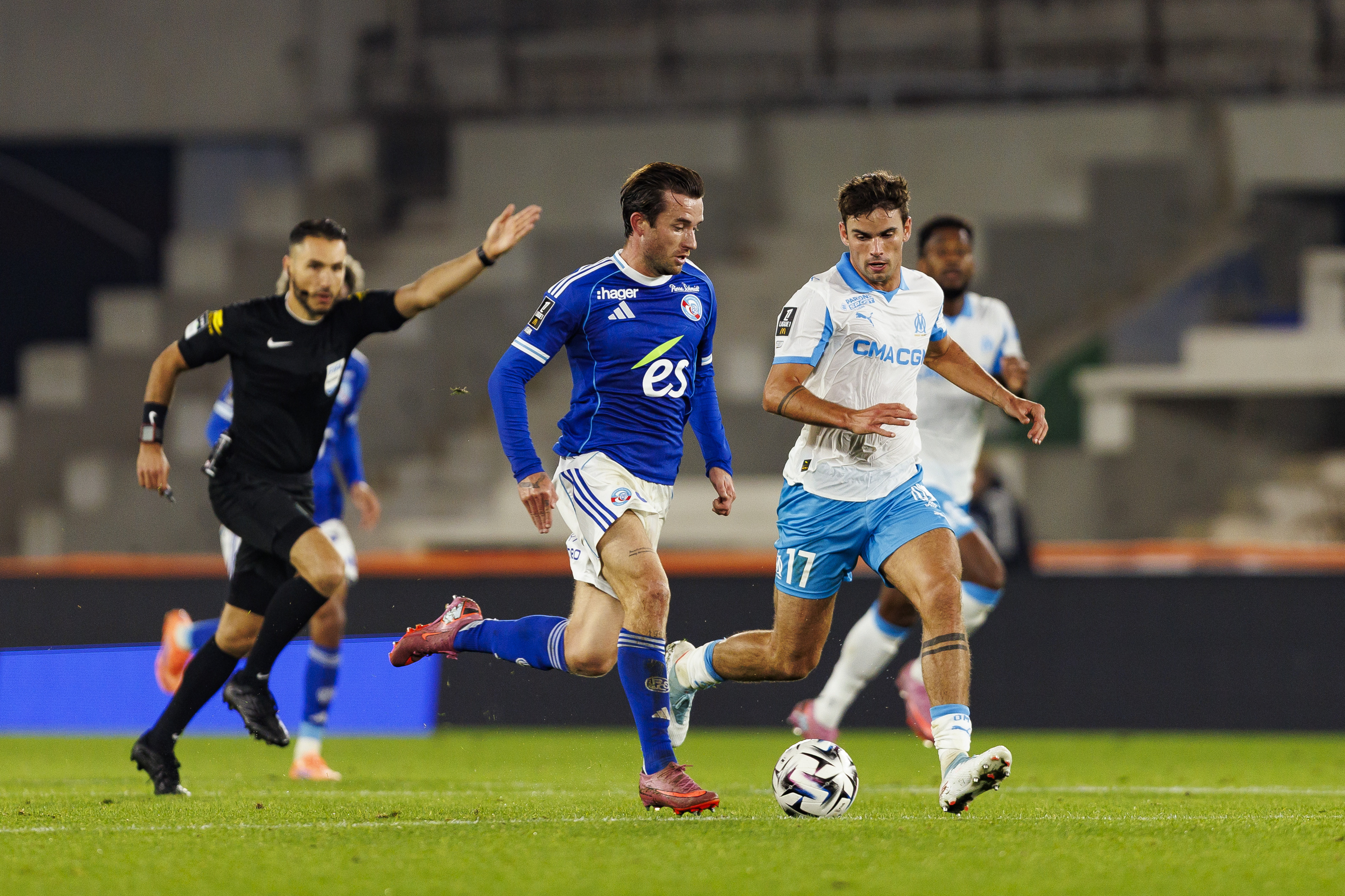 Marseille - Strasbourg, Lille - Brest și Paris FC - Lens, astăzi în exclusivitate pe VOYO. Echipele probabile