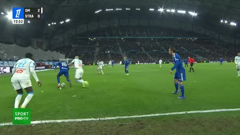 Ligue 1 | Marseille - Strasbourg, gol minutul 73