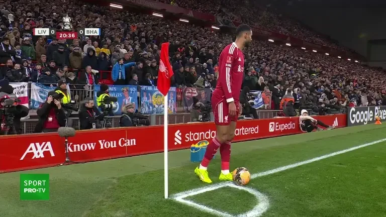 FA Cup | Liverpool - Brighton, VOYO: Momentul Diogo Jota pe Anfield