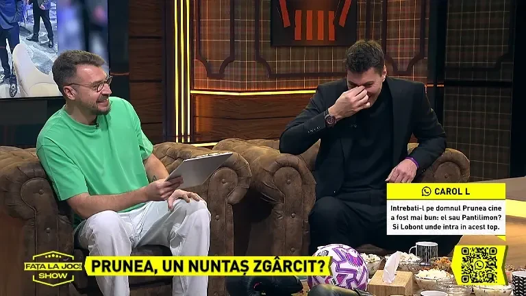 Fața la Joc - Cătălin Oprișan, glumă despre medicina muncii