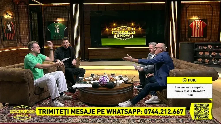 Fața la Joc - Florin Prunea recită poezia pe care ar fi preferat să nu o citească niciodată. Cătălin „Păunescu” Oprișan îl corectează