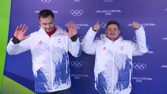 Performanță extraordinară: Mihai Tentea și George Iordache, pe locul 5 la jumătatea probei de bob-2 masculin!