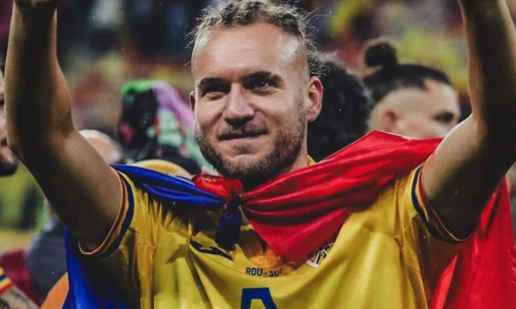 Fotografia postată de George Pușcaș înainte de a semna cu Dinamo