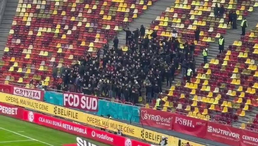 „Câinii” nu l-au uitat pe Claudiu Niculescu! Ce au scandat la finalul victoriei cu Unirea Slobozia