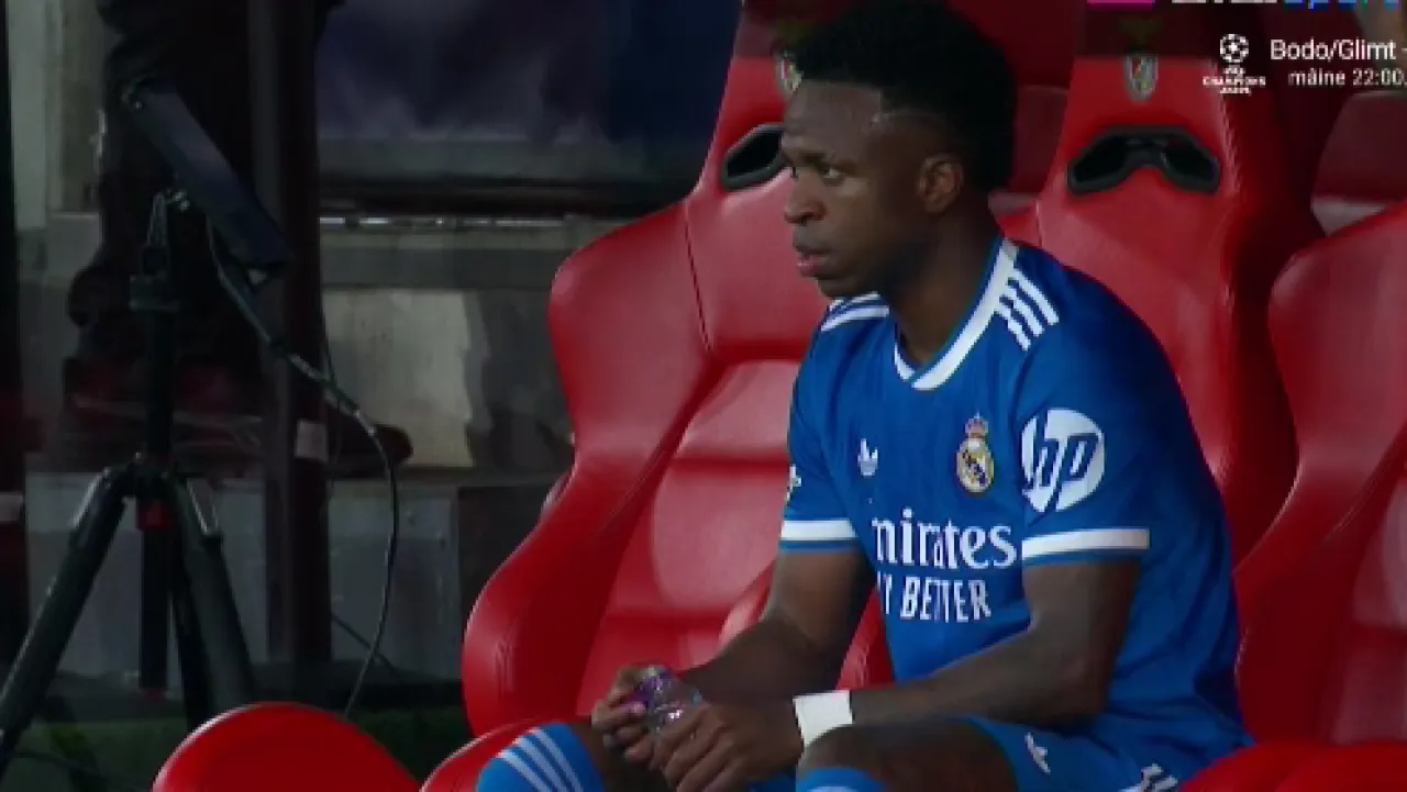 Vinicius a refuzat să mai joace! Scandal monstruos în Benfica Vinicius a refuzat să mai joace! Scandal monstruos în Benfica