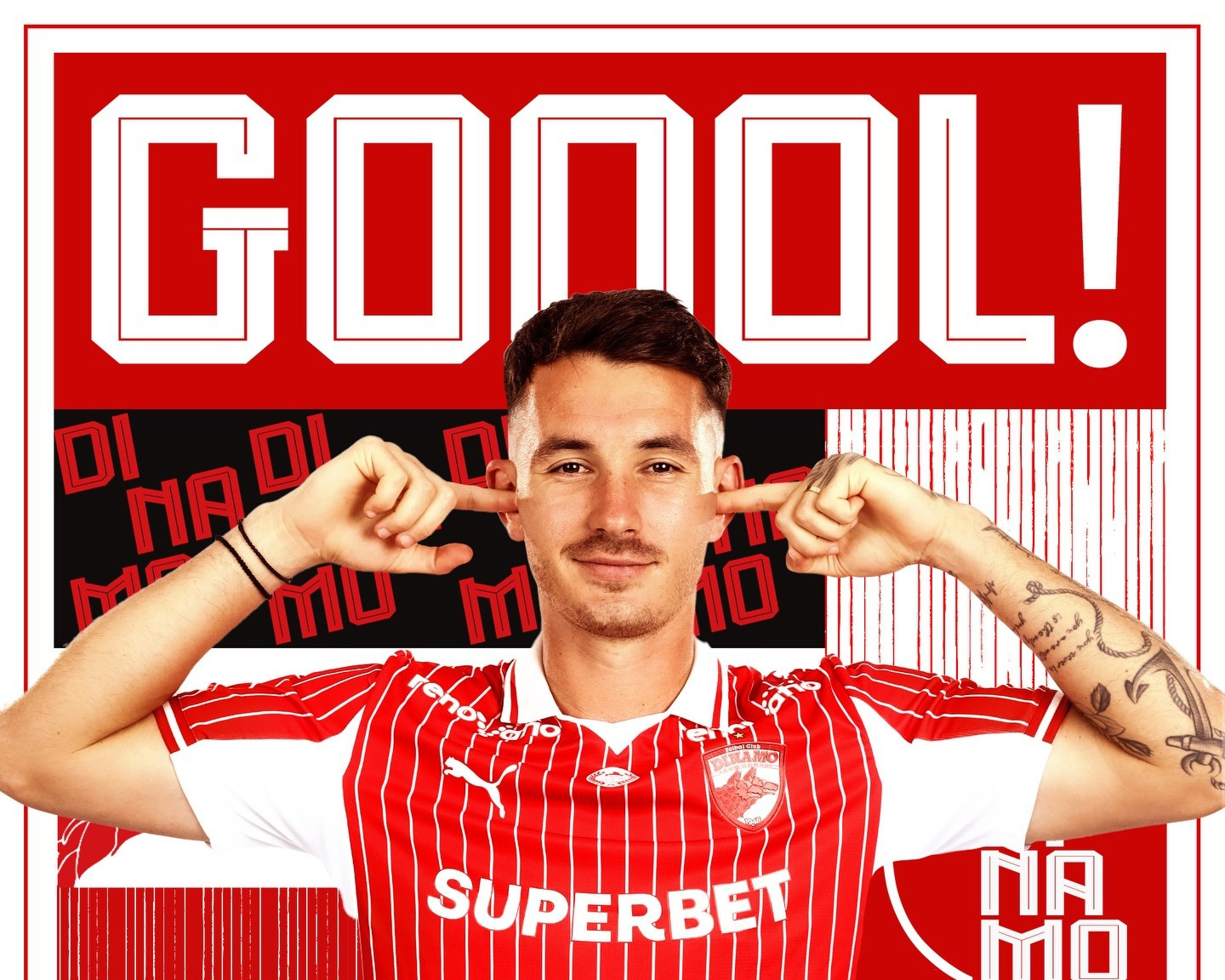 De neopruț! Ce a postat Dinamo după seria fabuloasă de meciuri a lui Raul Opruț