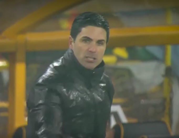 Imaginile descumpănirii în echipa lui Arsenal. Arteta și căpitanul Gabriel, dărâmați, după golul egalizator înscris de ultima clasată, Wolves