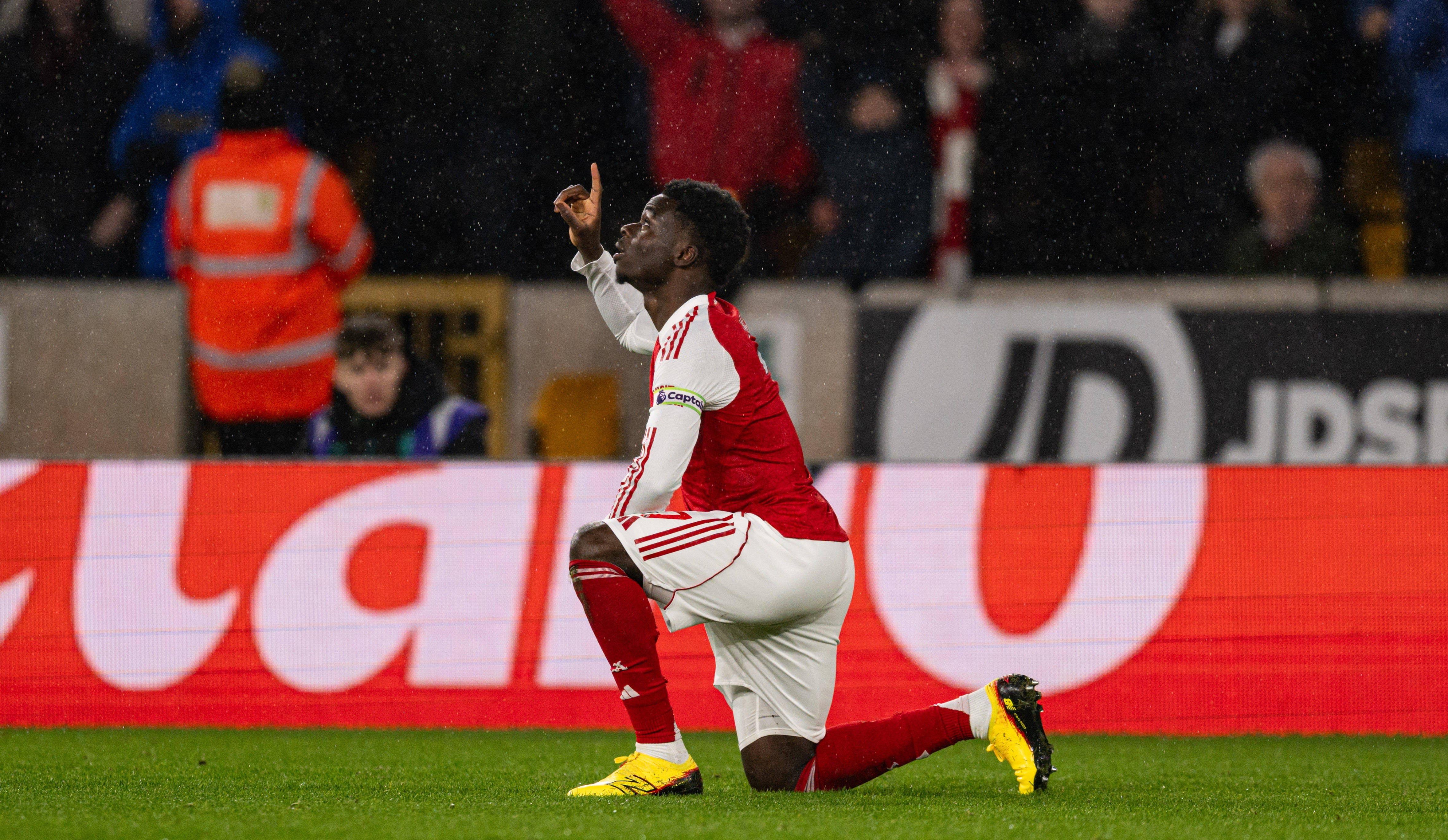 Saka, surprins după marele șoc din Premier League al lui Arsenal: „Presiune?”