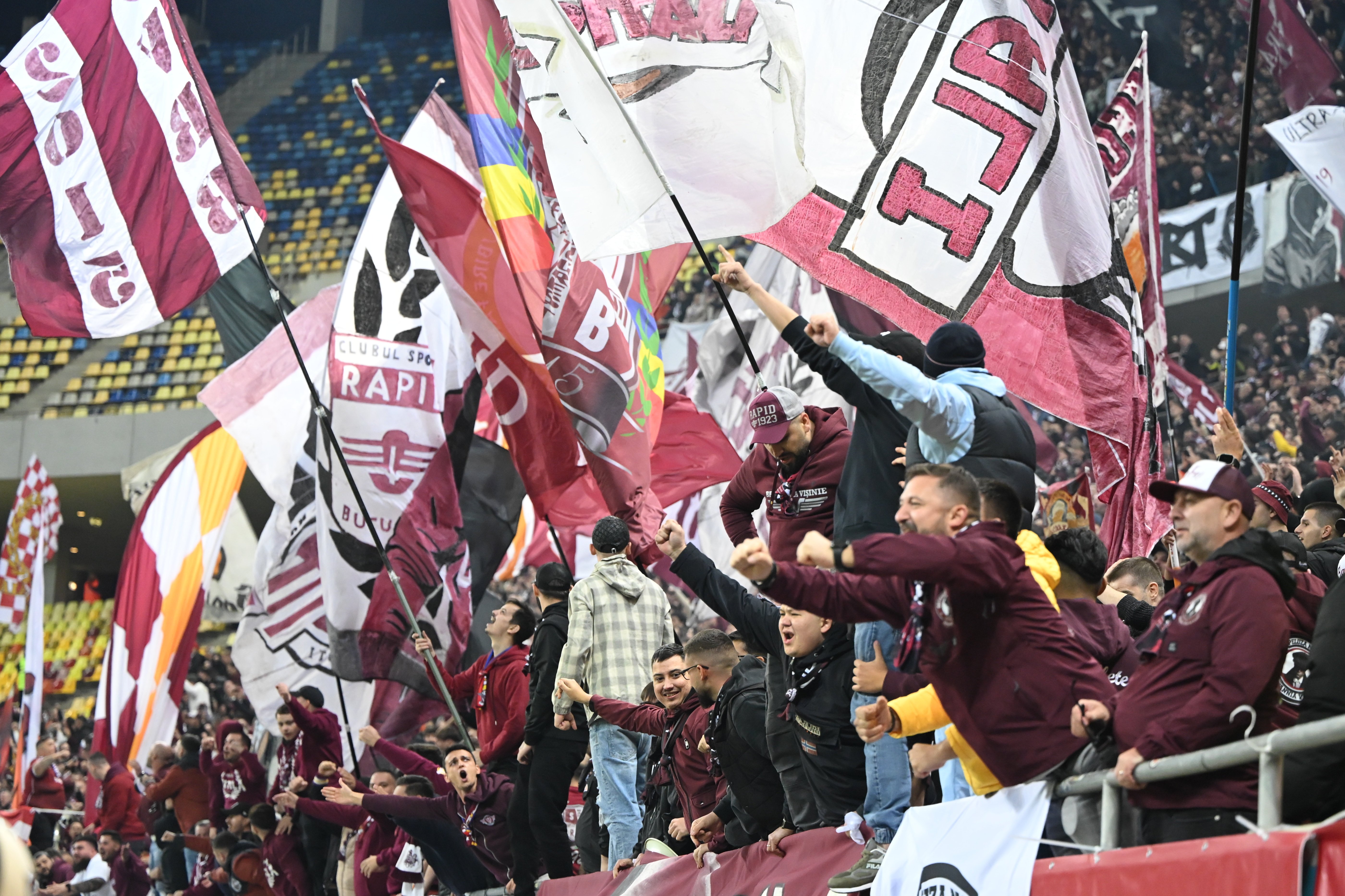 Câte bilete s-au vândut pentru derby-ul Rapid - Dinamo