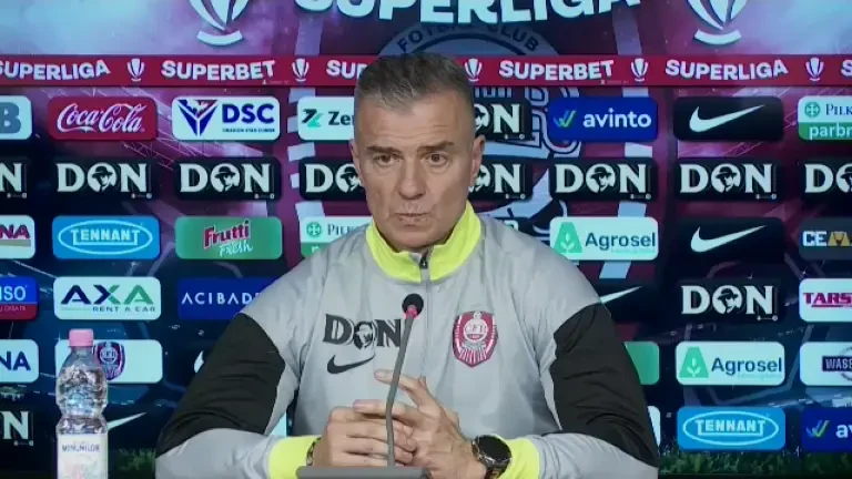 Daniel Pancu, conferință de presă înainte de CFR Cluj - Petrolul (20.02.2026)