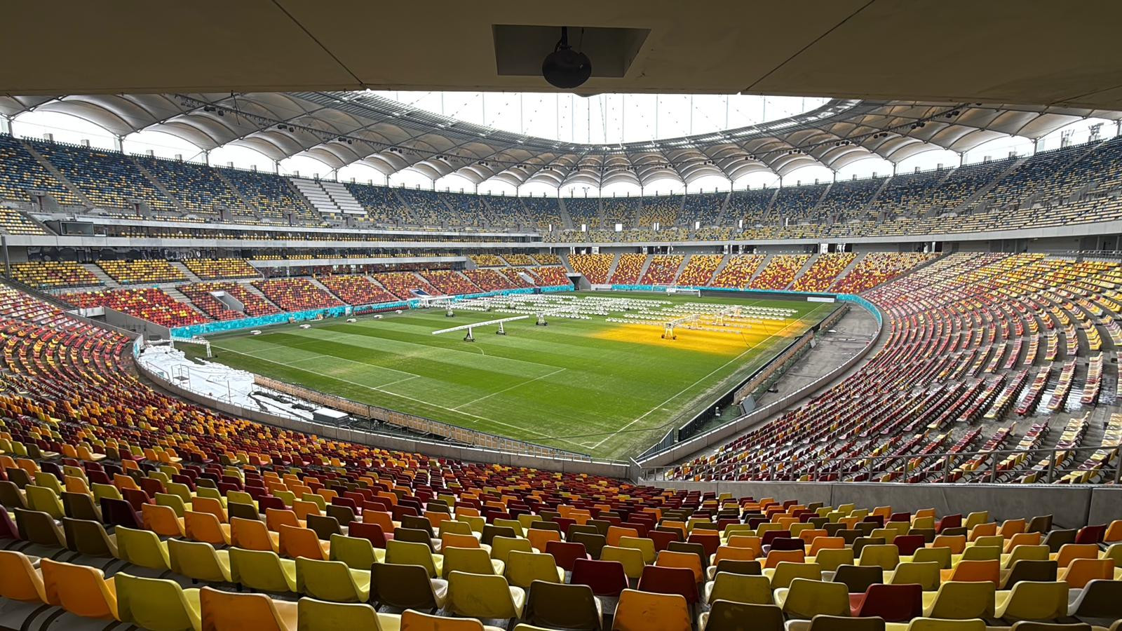 Cum se prezintă Arena Națională înainte de derby-ul Rapid - Dinamo