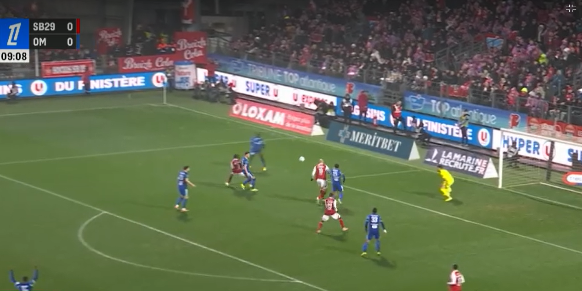 Brest - Marseille 1-0, LIVE pe VOYO, acum! Înlocuitorul lui De Zerbi, debut complicat în Ligue 1