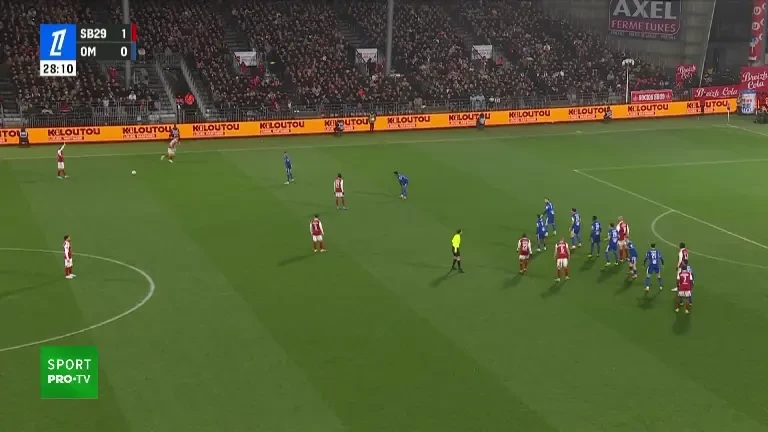 Brest face 2-0 cu OM, acum în exclusivitate pe VOYO!