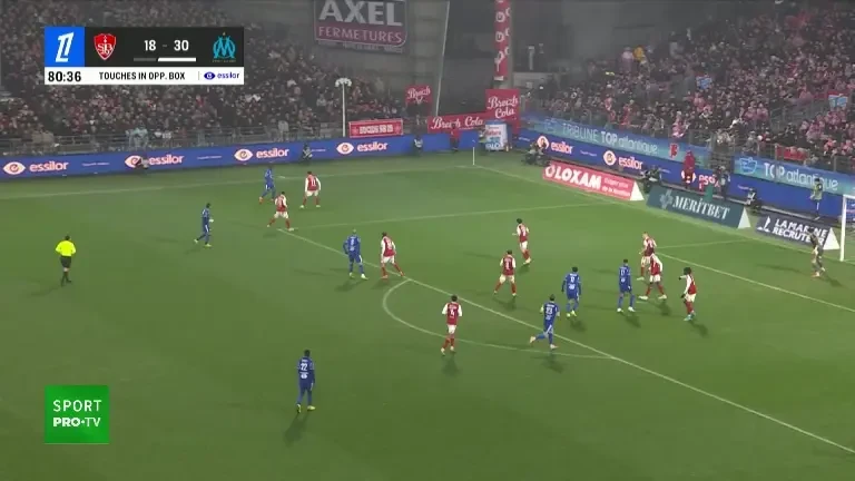 Coudert parează incredibil penalty-ul lui Greenwood din Brest - Marseille, exclusiv pe VOYO