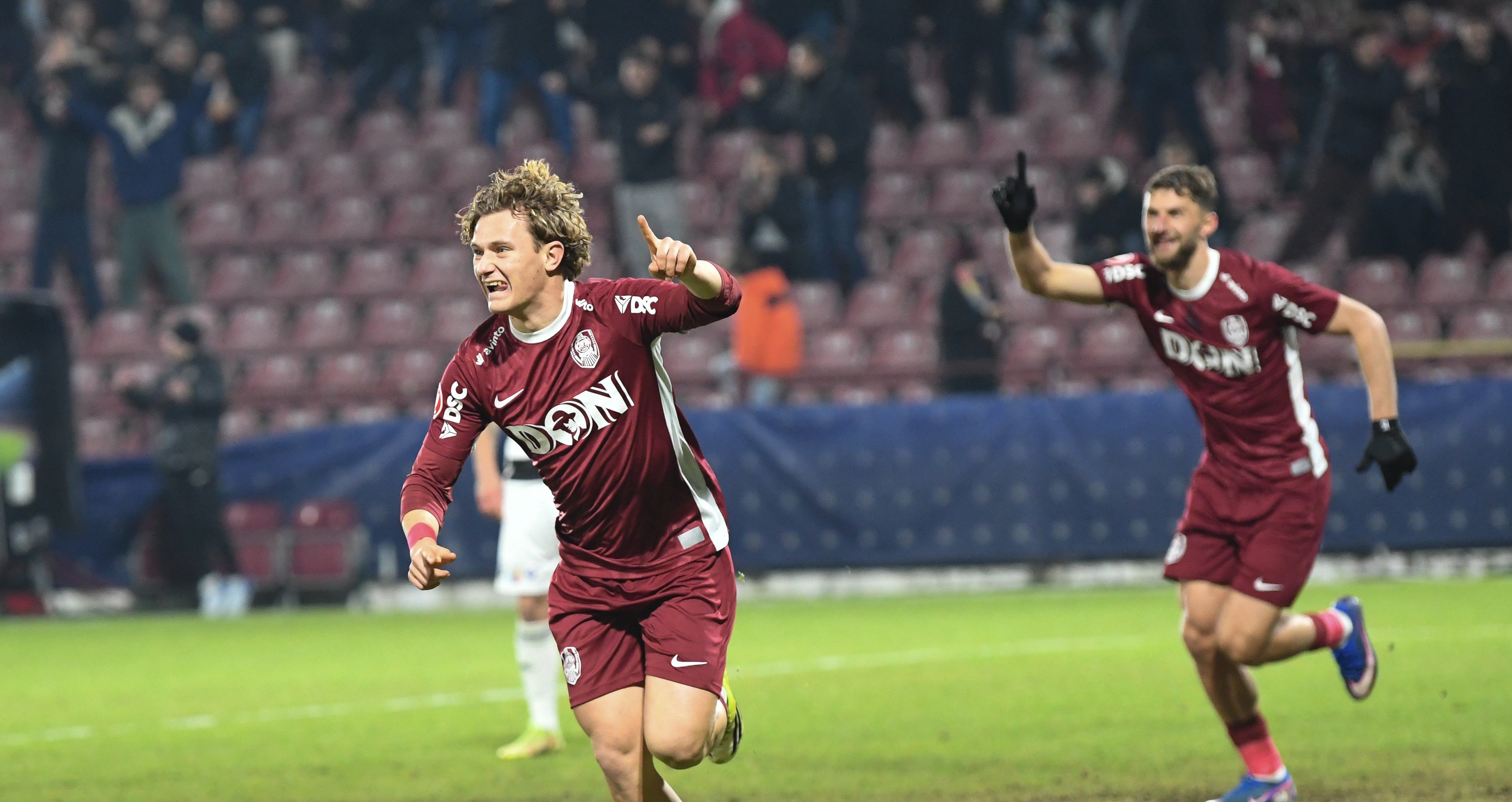 Gol de play-off! Execuția incredibilă a lui Biliboc care i-a adus victoria lui CFR Cluj