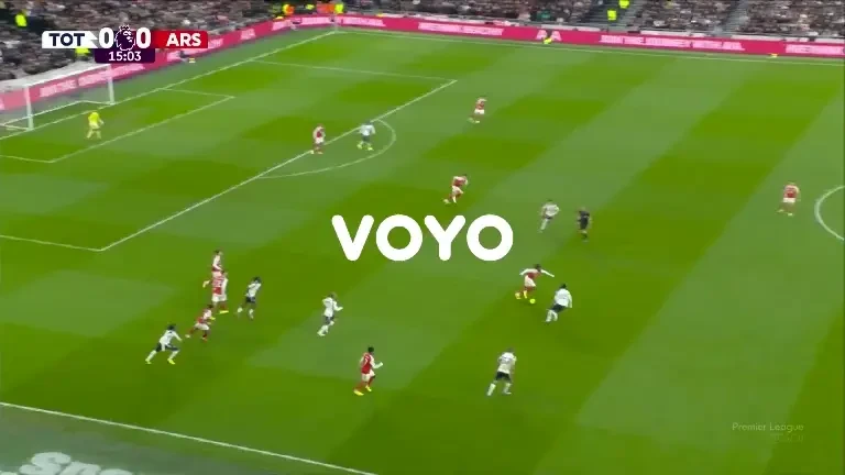 Tottenham - Arsenal, VOYO: Drăgușin, alunecare superbă în fața lui Gyokeres (minutul 16)