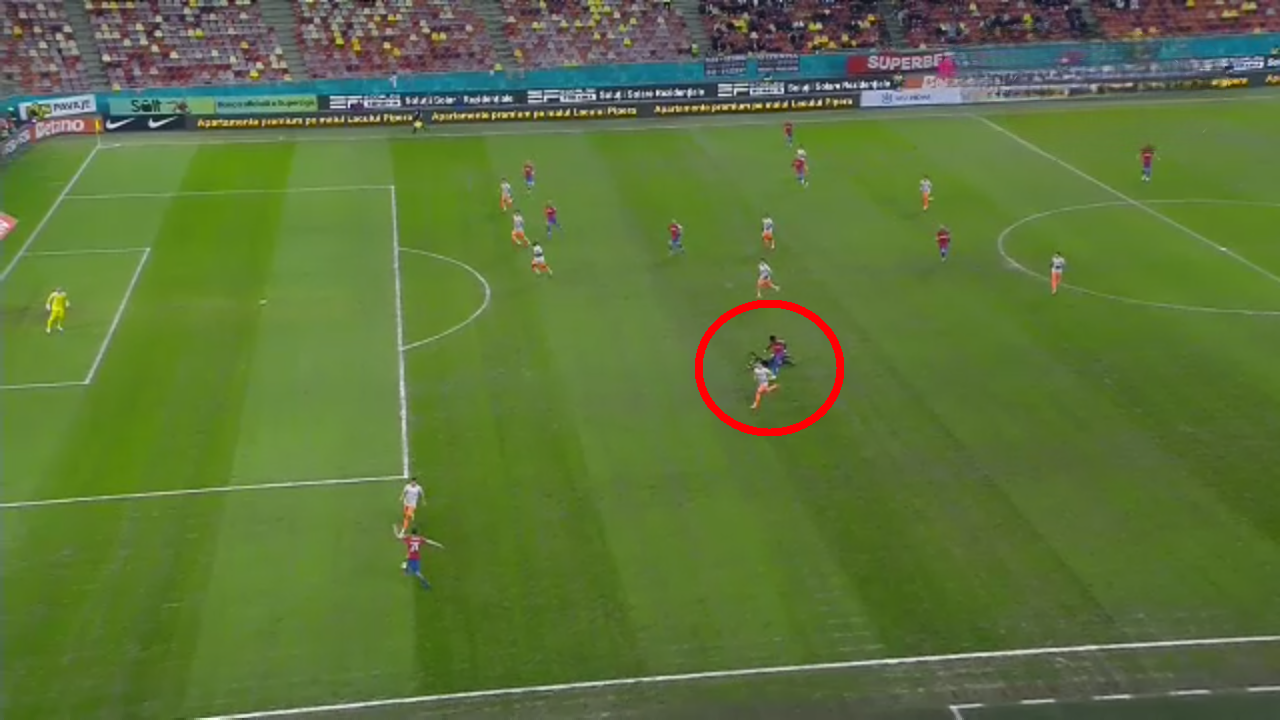 Iuliana Demetrescu, făcută K.O. de un jucător de la FCSB la meciul cu Metaloglobus