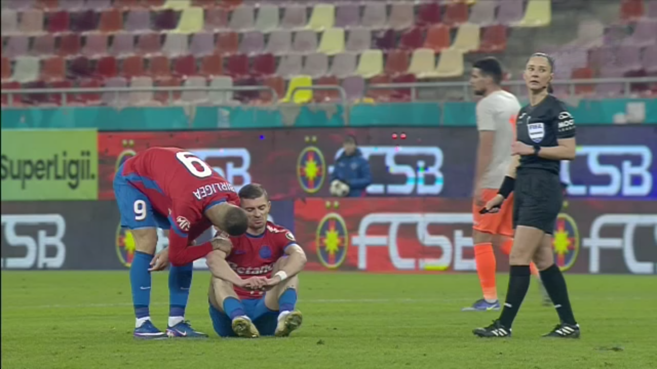 Lovitură grea pentru FCSB! Florin Tănase s-a rupt din nou