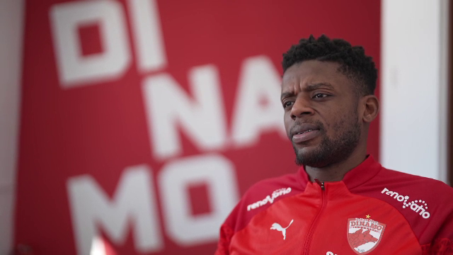 Eddy Gnahore a vorbit despre viitorul său în tricoul lui Dinamo: „Dacă plec, merg în străinătate”