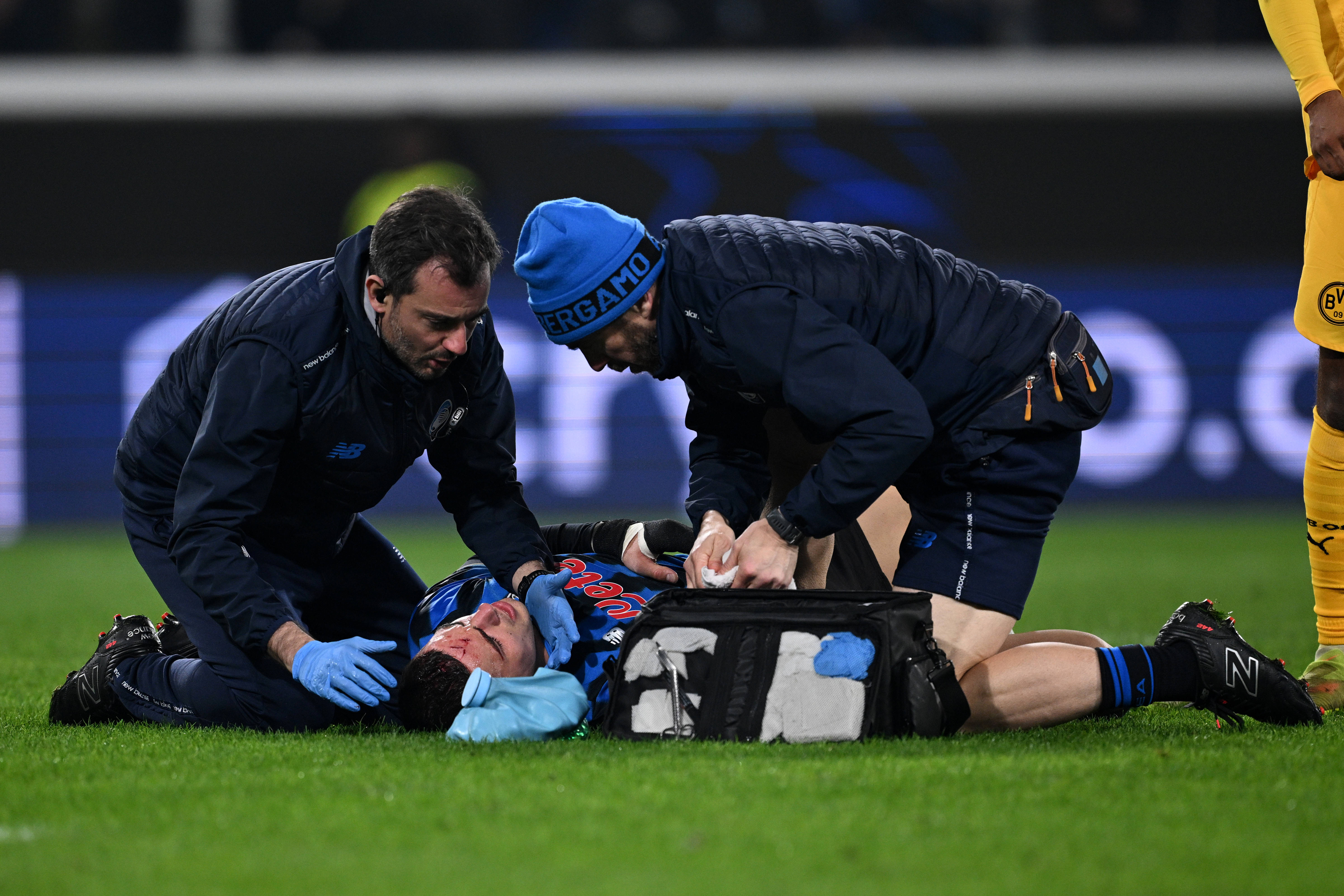 "Și-a riscat viața pentru calificare" Eroul serii de Champions League, umplut de sânge