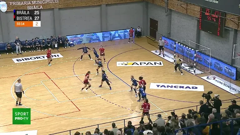 Dunărea Brăila - Gloria Bistrița 26-30, exclusiv pe VOYO