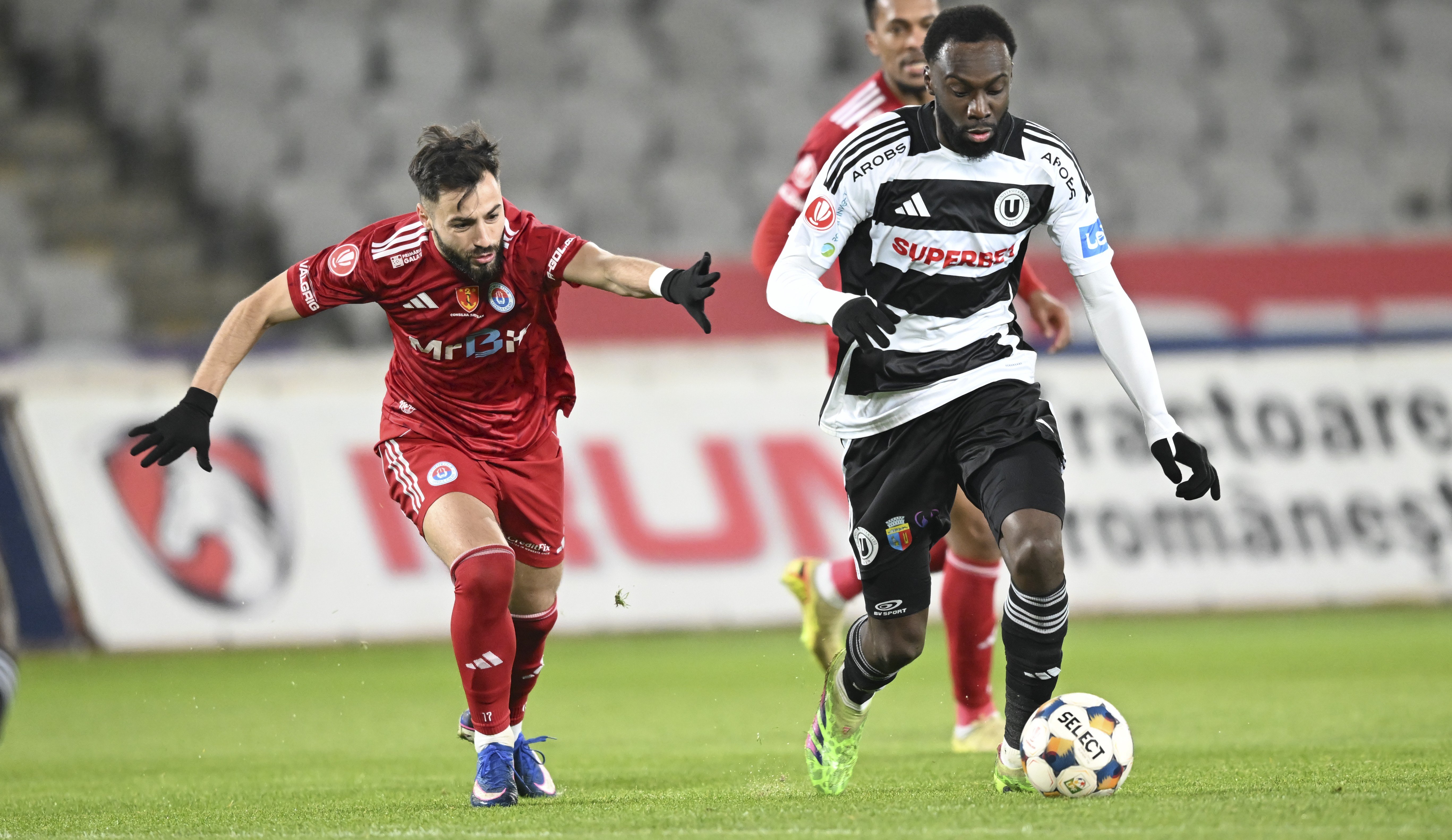 U Cluj - Oțelul Galați 4-0, ACUM, pe Sport.ro! „Șepcile Roșii” se distrează cu gălățenii