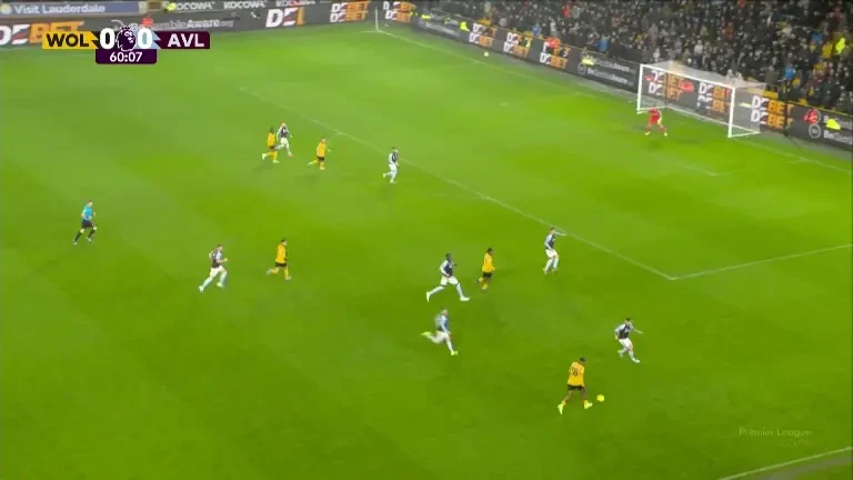 Deschidere de scor în Wolves - Aston Villa, exclusiv pe VOYO, după o fază superbă!
