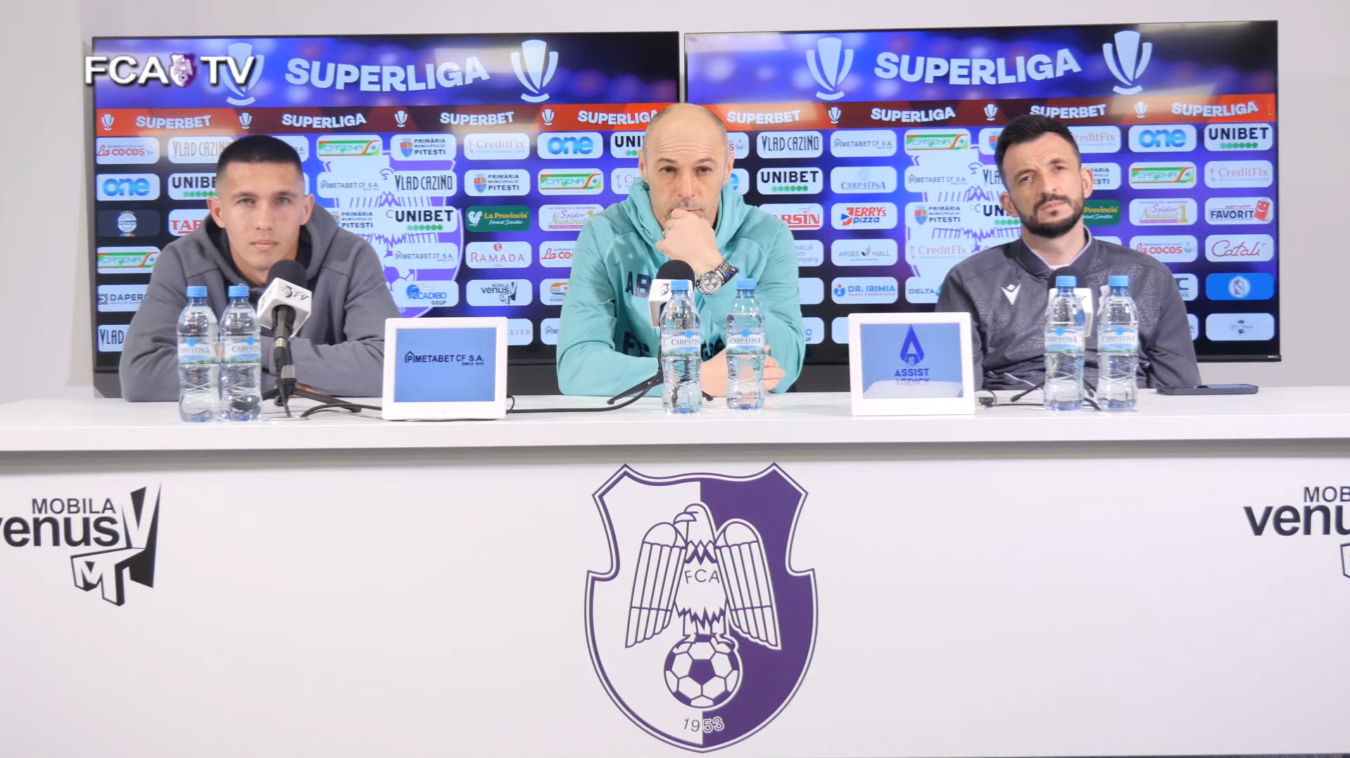 "Hai, Dinamo!" Gafă de proporții la conferința lui FC Argeș înaintea meciului de pe Arena Națională