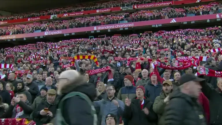 Fără precedent! Moment fabulos la Liverpool - West Ham, înainte de startul meciului