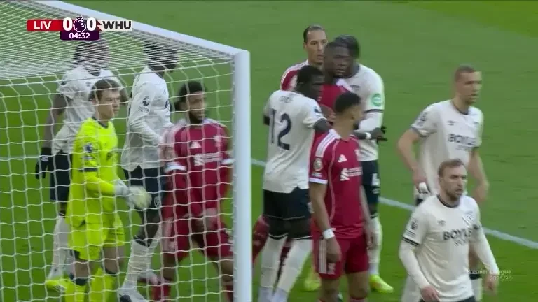 Liverpool - West Ham, VOYO: Hugo Ekitike marchează pe Anfield (5')