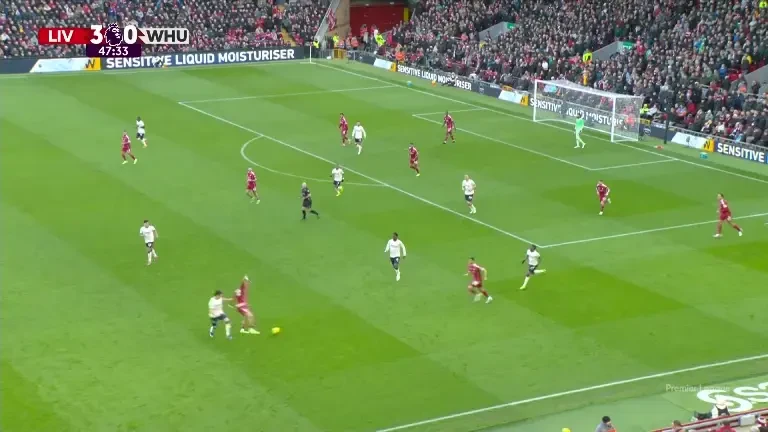 Liverpool - West Ham, VOYO: ”Ciocănarii” marchează în debutul actului secund