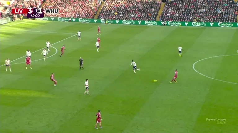 Liverpool - West Ham, VOYO: Gakpo marchează pe Anfield (70')